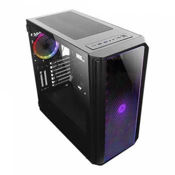 Корпус Antec NX1000 Gaming, MidT, 2*USB3.0,1*120мм ARGB, скло(бок./перед.панелі),без БЖ, чорний