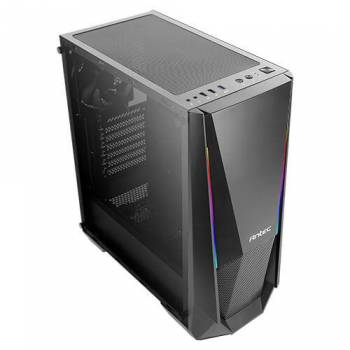 Корпус Antec NX310 Gaming, 2*USB2.0, 1*USB3.0, 1*120мм ARGB+1*120мм,скло(бок.панель),без БЖ,чорний