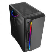 Корпус Antec NX400 Gaming,MidT,1*USB2.0, 2*USB3.0, 1*120мм ARGB,скло(бок.панель),без БЖ,чорний