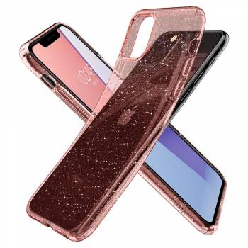 Чохол Spigen для iPhone 11 Pro Liquid Crystal Glitter, Rose Quartz