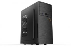 Корпус 2E ALFA (E1802-500) MidT, БЖ 2E ATX500W, 2*USB3.0,2*USB3.0, сталь перфорацією(бок.панель),чорний.