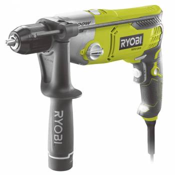 Дриль Ryobi ударний RPD1200-K, 1200 Вт, 2 шв., 13мм БЗП, LED 3.2кг