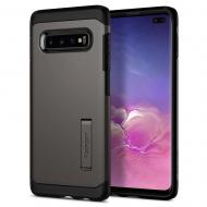 Чохол Spigen для Galaxy S10+ Tough Armor Gunmetal