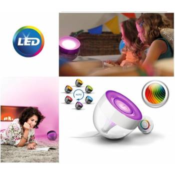 Світильник настільний декоративний Philips LIC Iris LivingColors Remote control Clear