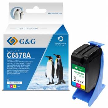 Картридж G&G до HP No.78 DJ970 color, 19ml