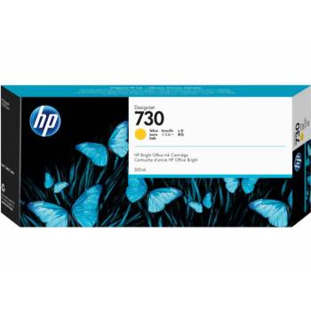 Картридж HP 730 300-ml Yellow Ink Cartridge