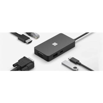 Док-станция Microsoft USB-C® Travel Hub Black